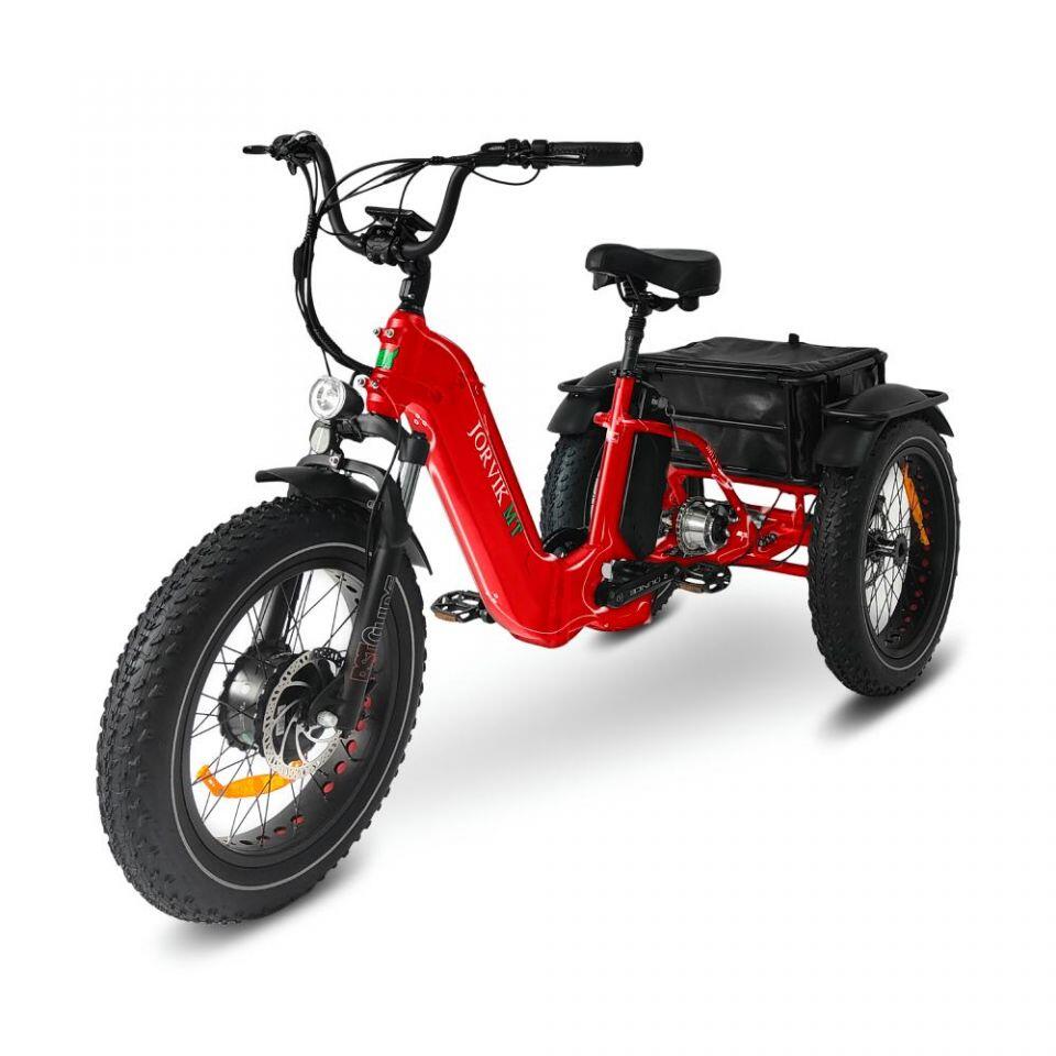 Dual Battery Electric Folding Mountain Trike JMT11 (250w) 3/7