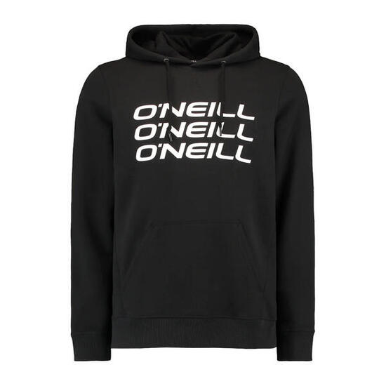 Sweat à Capuche Noir Homme O'Neill Triple Stack
