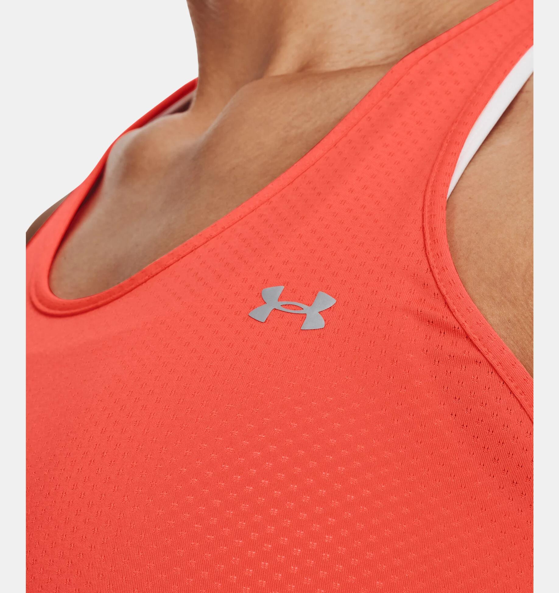 Canotta Under Armour Donna Arancione 3/5