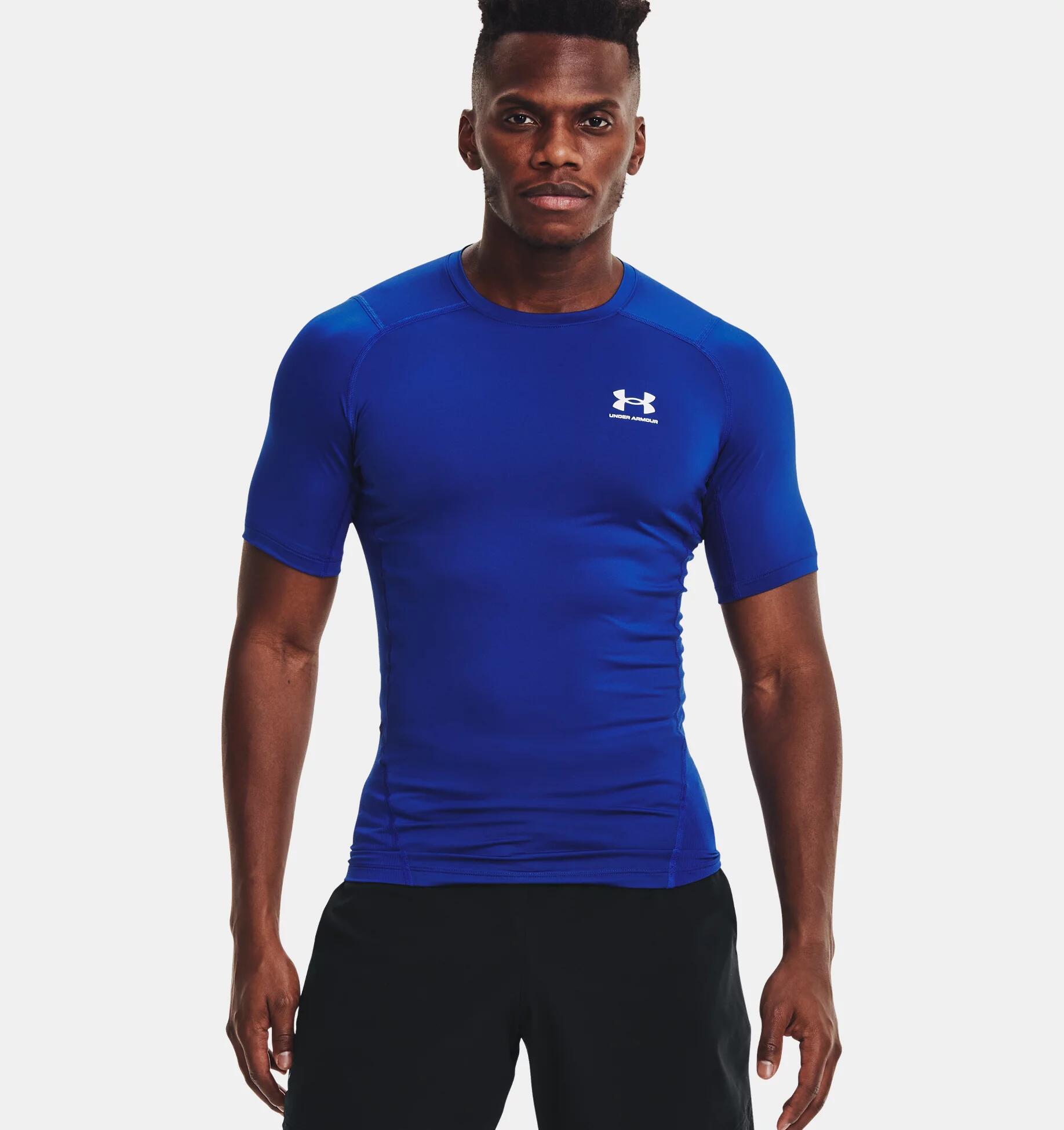 UNDER ARMOUR Blauwe Lycra T-shirt Van Under Armour