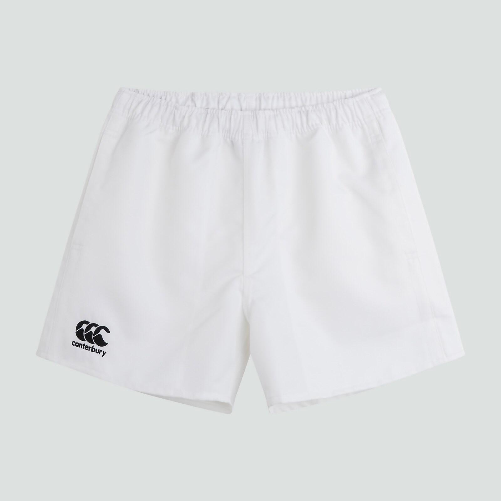 CANTERBURY CANTERBURY PROFESSIONAL POLY SHORT SENIOR, WHITE