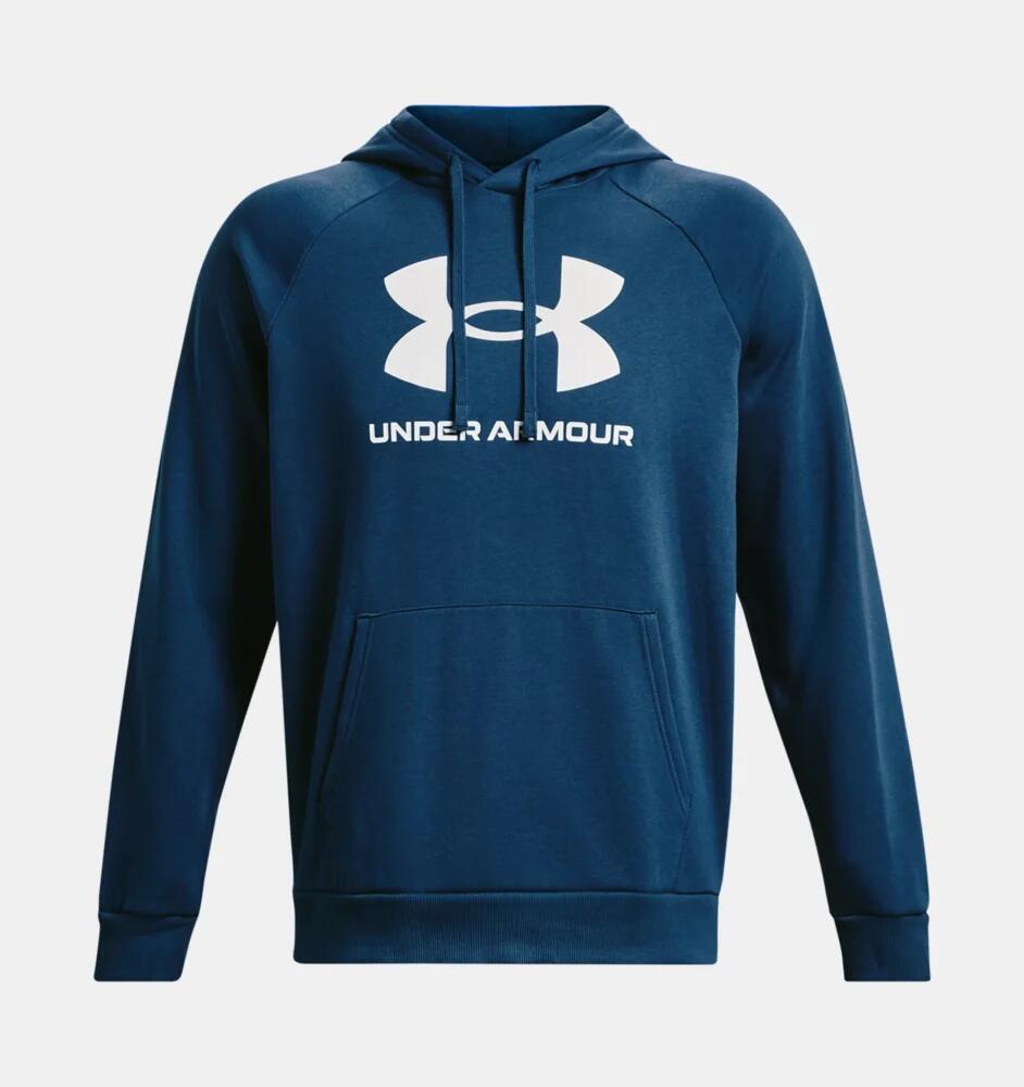 Sudadera Under Armour, mangas largas, cuello redondo, con bolsillo. 3/4