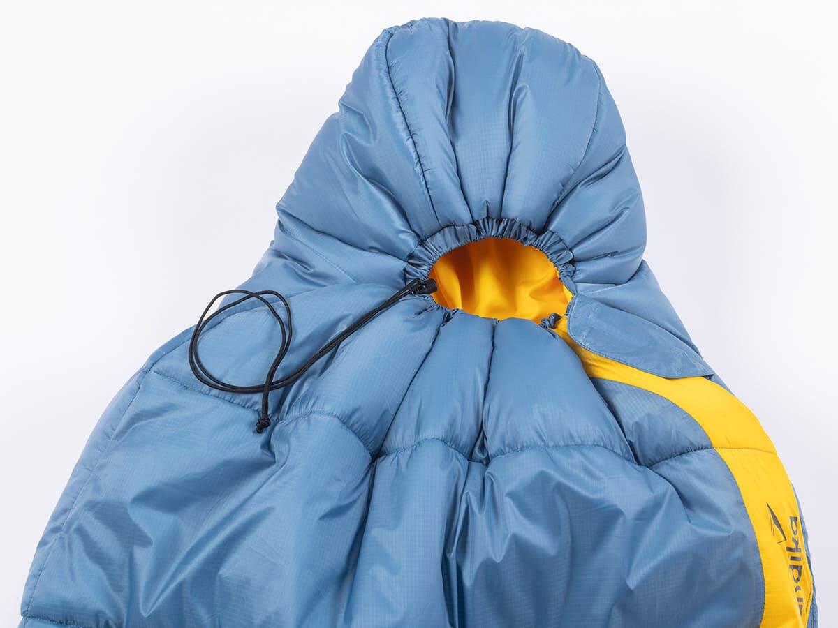 Mummyslaapzak Gjora - 205x80cm - trekking - 3 seizoenen - Volwassen Unisex 4/7
