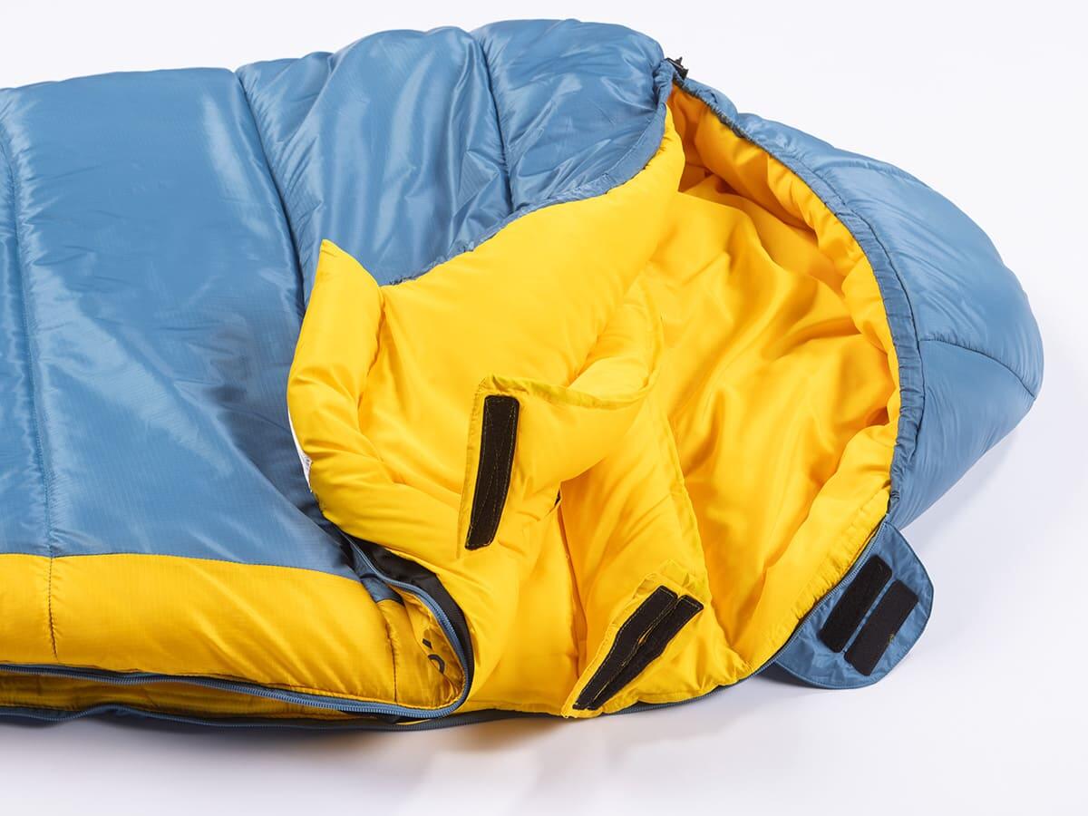 Mummyslaapzak Gjora - 205x80cm - trekking - 3 seizoenen - Volwassen Unisex 5/7