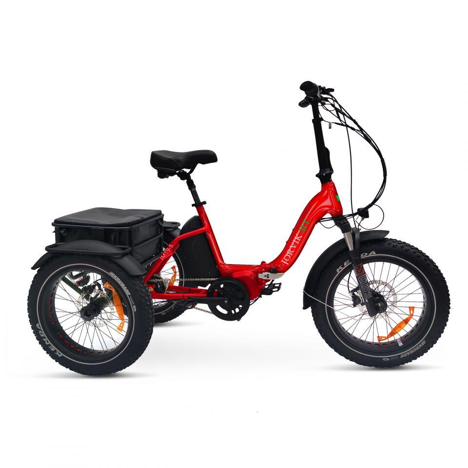 Mid Drive Folding Electric Mountain Trike JMT9 (500w) 1/7