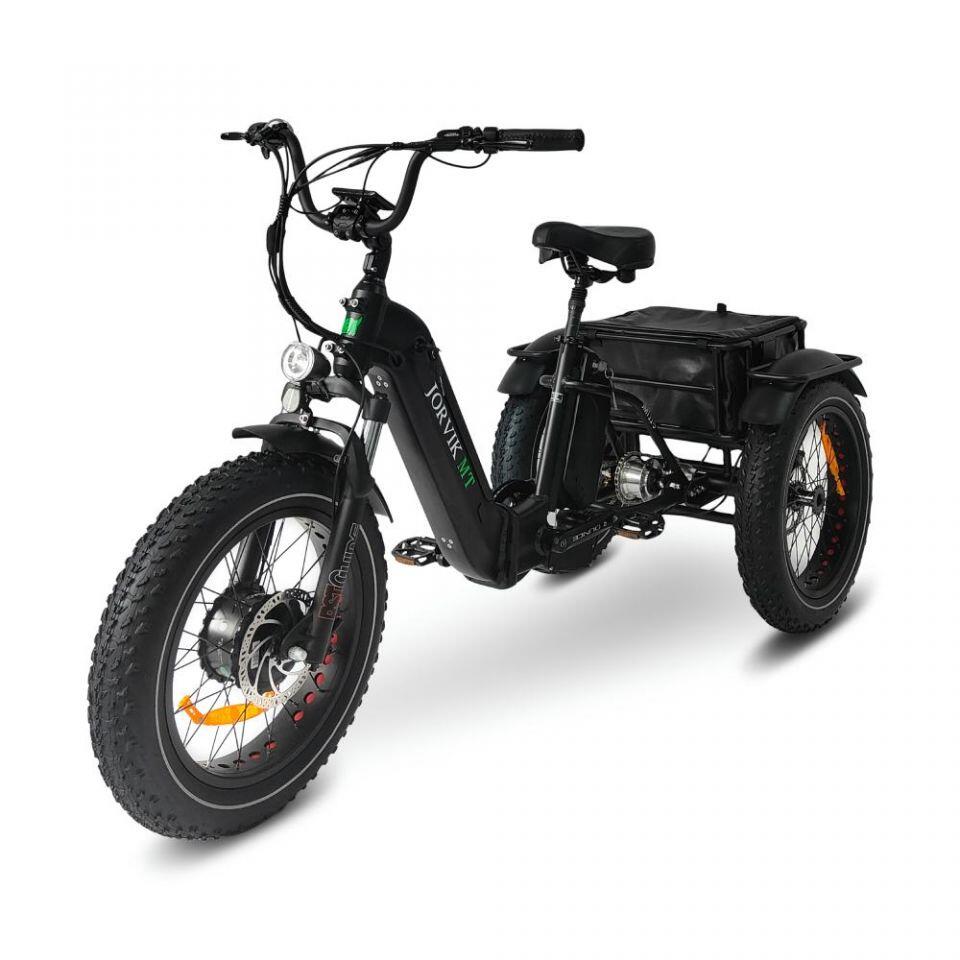 Dual Battery Electric Folding Mountain Trike JMT11 (500w) 4/7