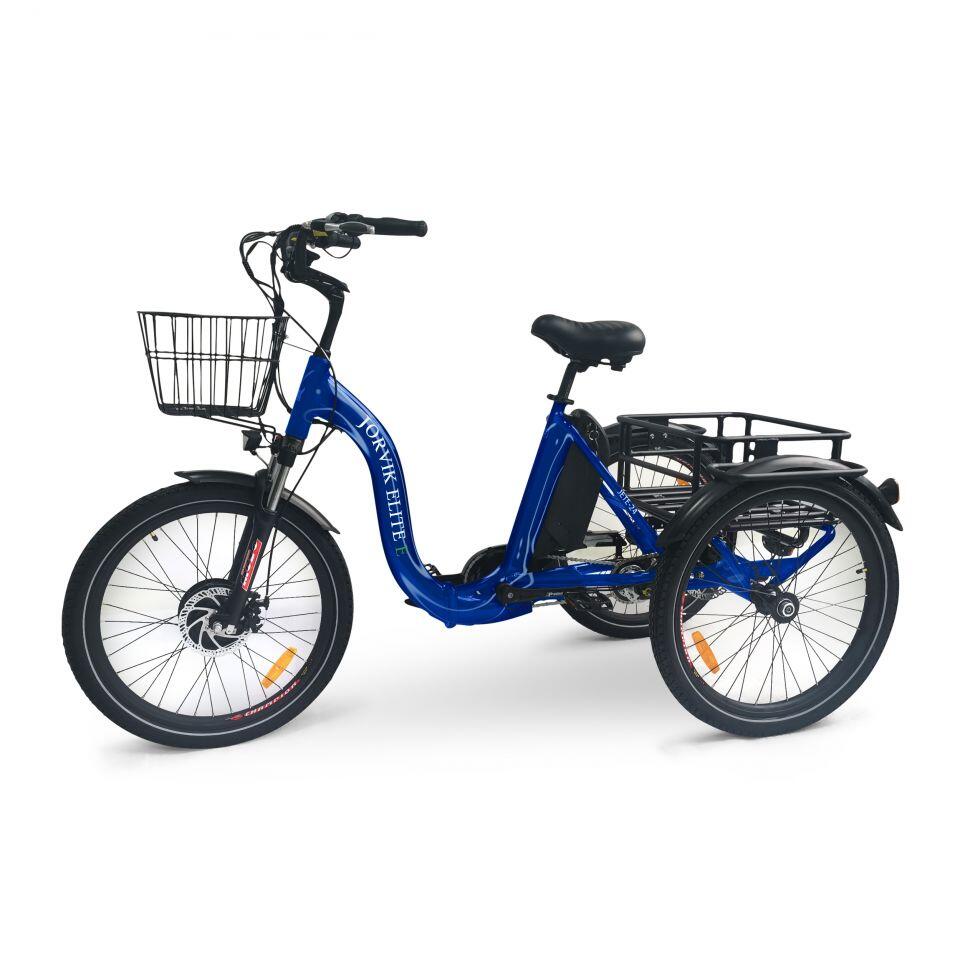 Elite Low Step Through Electric Folding Tricycle JET-E 3/6