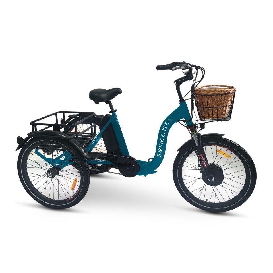 Elite Low Step Through Electric Folding Tricycle JET-E 3/4