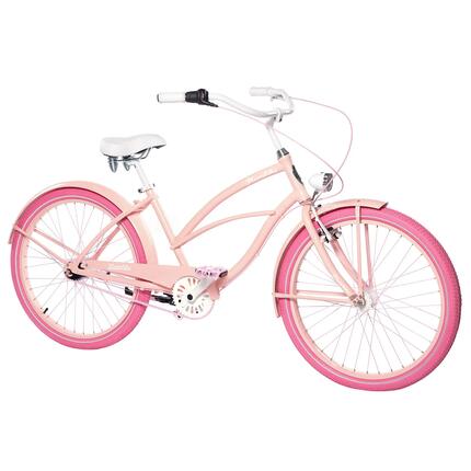 Rower miejski damski Plumbike La Donna Mia 7B z hamulcem v-brake