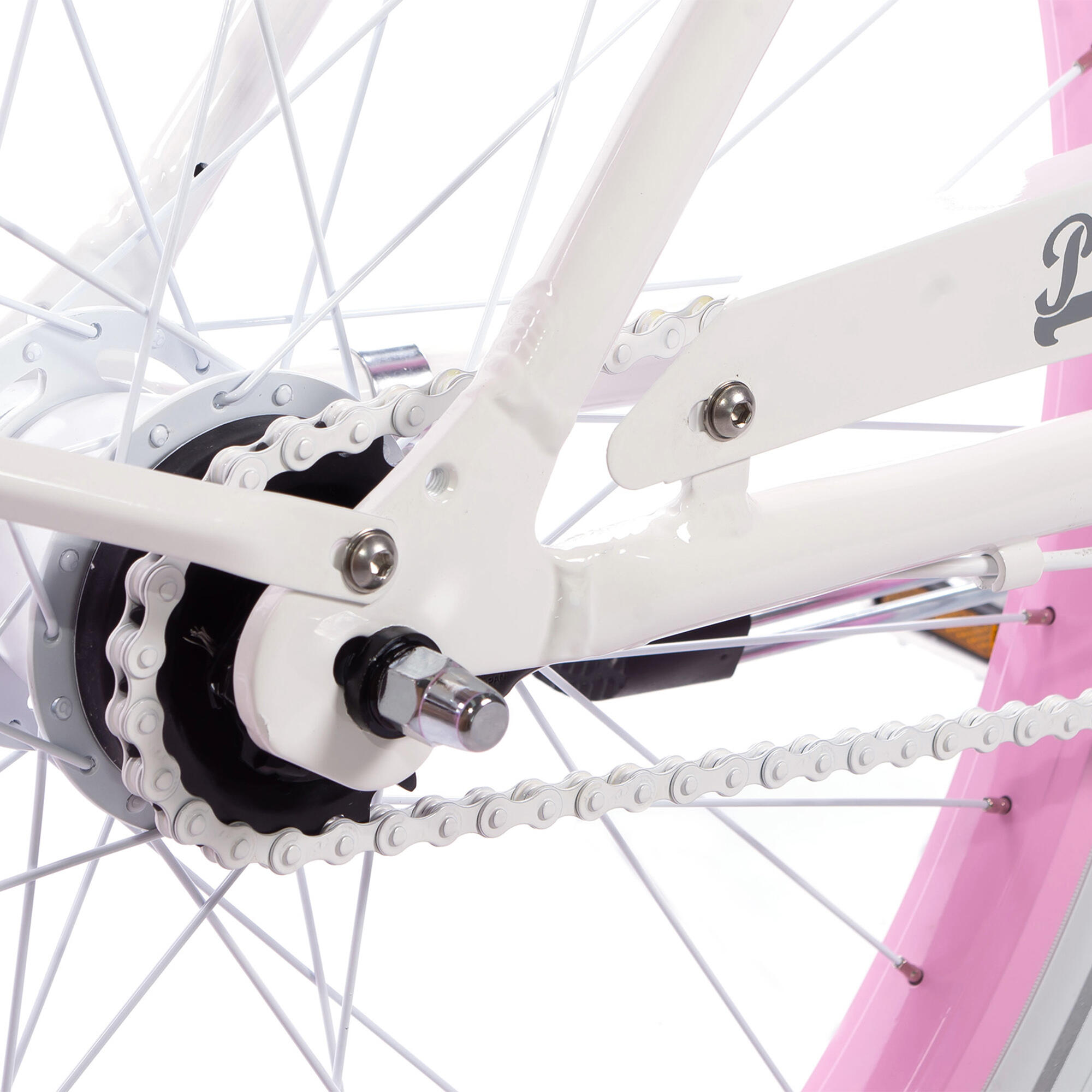 Rower miejski damski Plumbike La Donna Pearl 7B z hamulcem v-brake 5/7