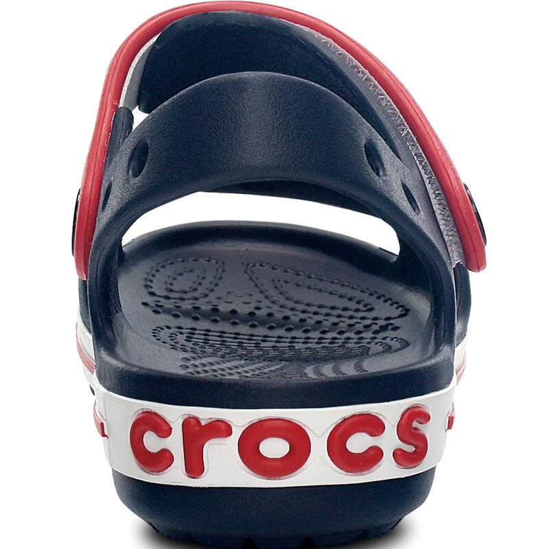 Sandały Crocs Crocband Sandal Kids granatowo czerwone 12856 485