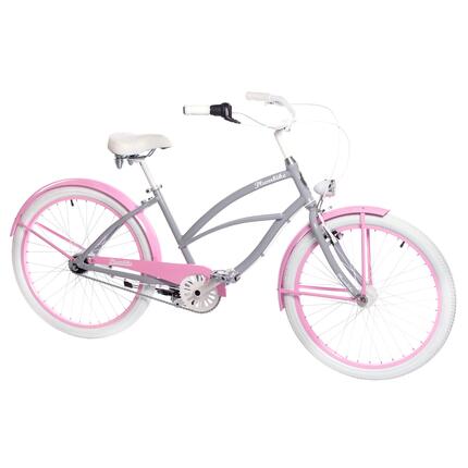 Rower miejski damski Plumbike La Donna Mia 7B z hamulcem v-brake