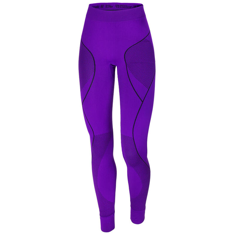 Pantalón térmico de esquí de lana merina para mujer - BL 900 - Morado -  Decathlon