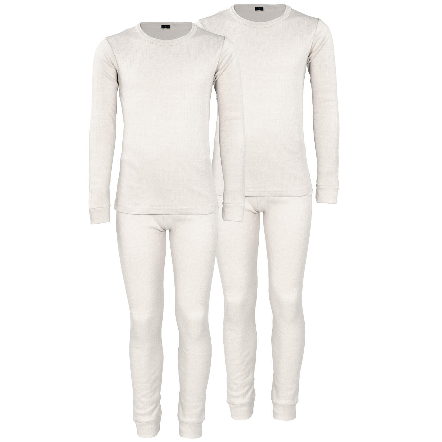 Set 2 thermal underwear | T-shirt + pants | Child | Cream