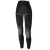 Pantalon sportif | Sous-vêtements thermiques | Femmes | Seamless | Noir/Gris