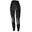Calças funcionais para mulher | calças térmicas 'viper' | preto/cinzento