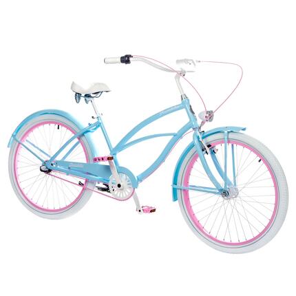Rower miejski damski Plumbike La Donna Vicky 3B z hamulcem v-brake