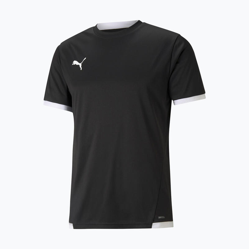 Camiseta de fútbol teamLIGA Hombre PUMA Black White