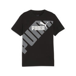 Camiseta gráfica Niño PUMA POWER PUMA Black