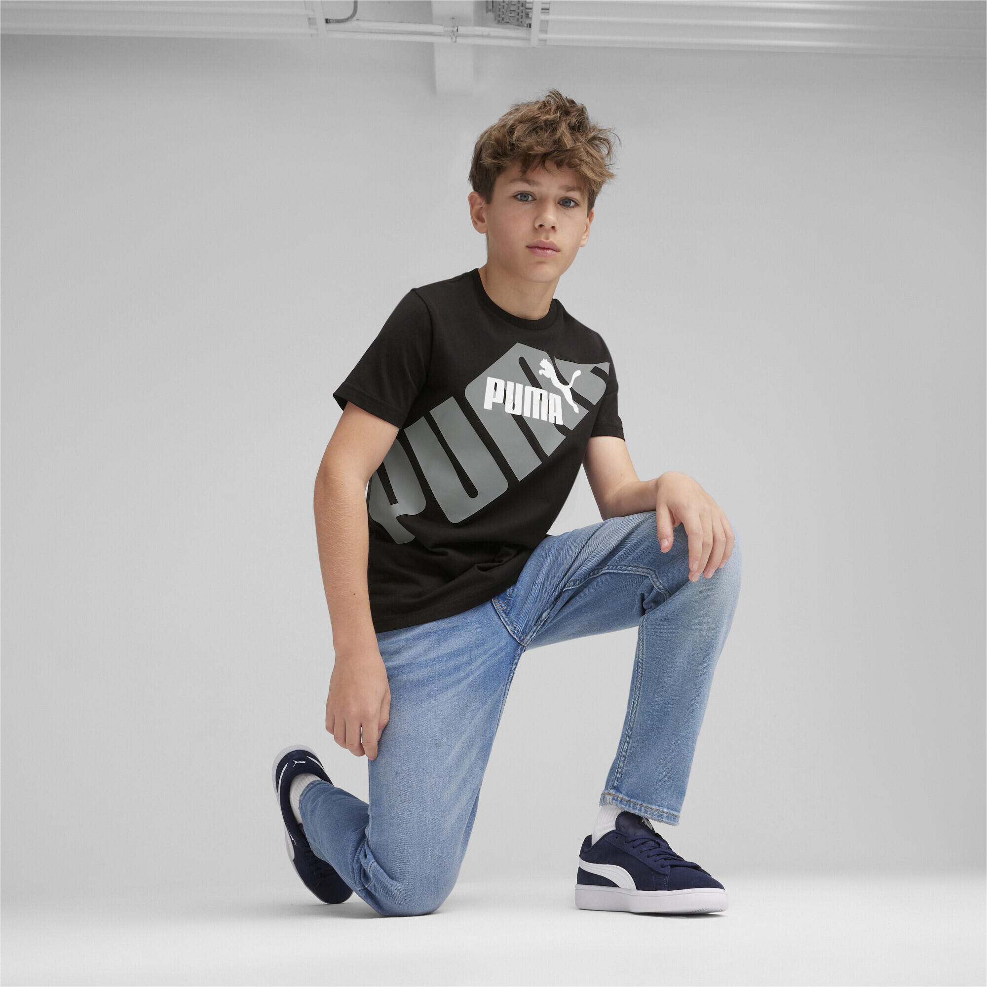 T-shirt PUMA POWER Enfant et Adolescent PUMA Black 4/5