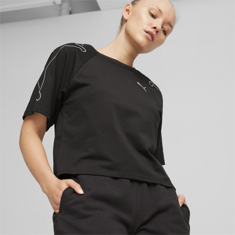 T-shirt PUMA MOTION Femme PUMA Black