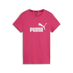 Camiseta Mujer Essentials Logo PUMA Garnet Rose Pink