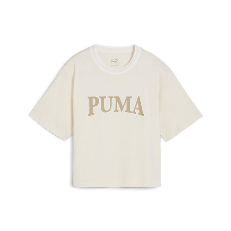 PUMA SQUAD Graphic T-Shirt Damen PUMA Alpine Snow White