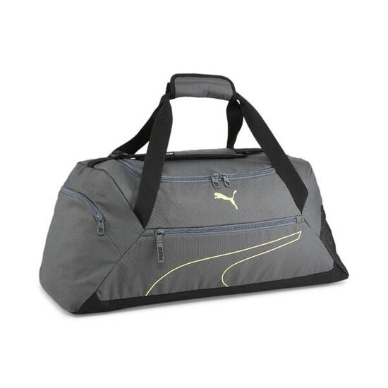 Sac de sport Fundamentals M PUMA Mineral Gray Lime Sheen