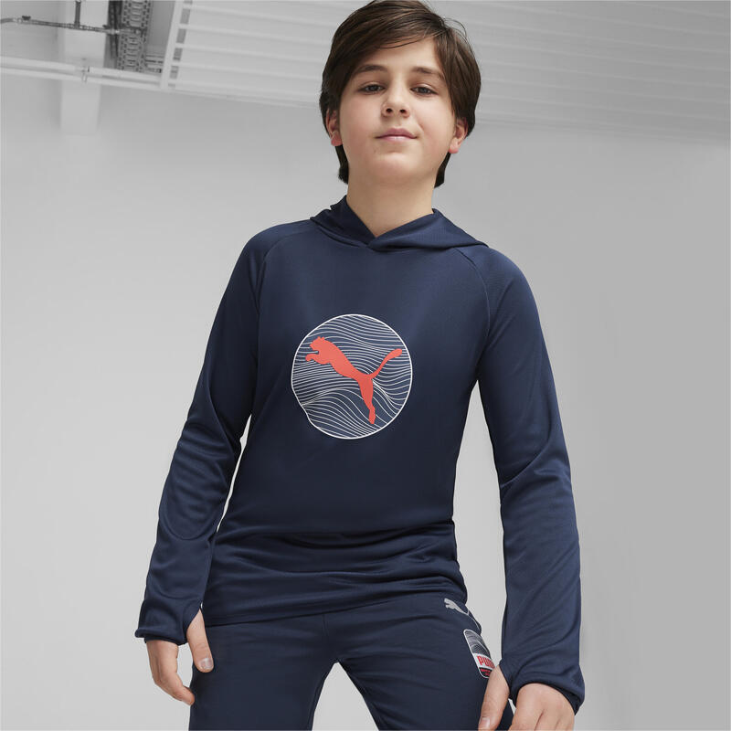 ACTIVE SPORTS hoodie voor jongeren PUMA Club Navy Blue