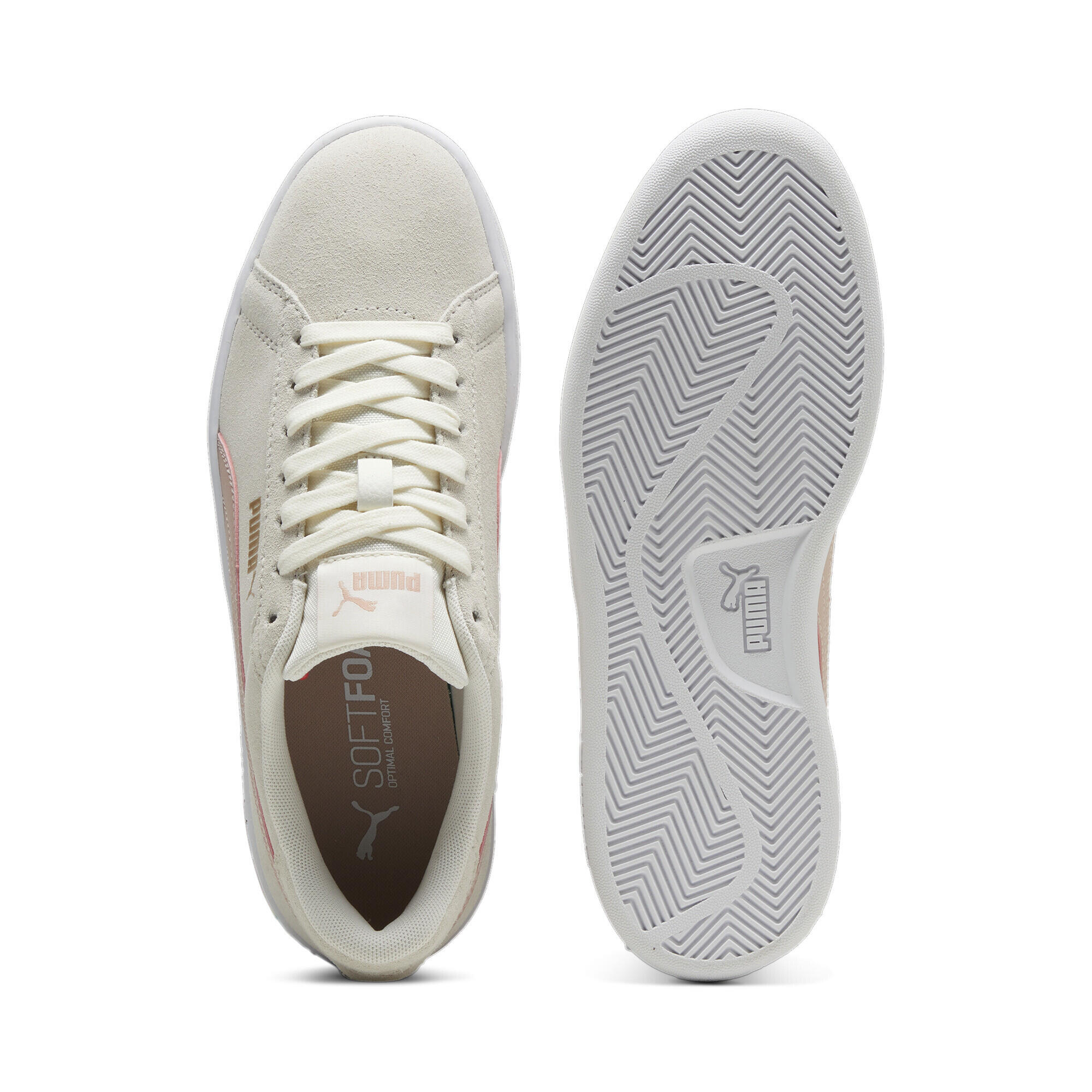 Smash 3.0 Sneakers PUMA Warm White Rose Quartz Pink 6/7