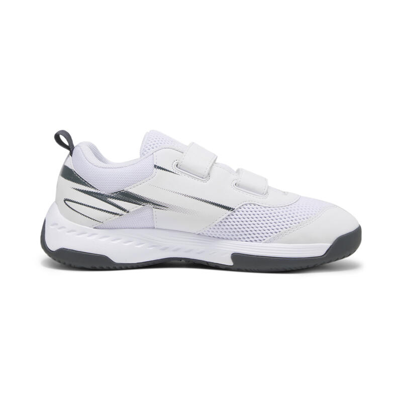 Varion II Indoor Hallensportschuhe Jugendliche PUMA White Shadow Gray