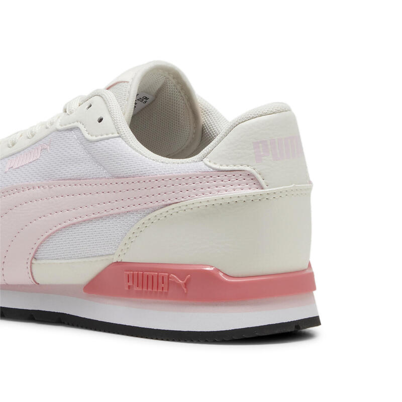 ST Runner v2 Mesh-Sneakers Erwachsene PUMA White Whisp Of Pink Warm Passionfruit