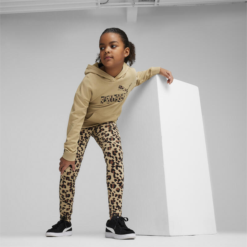 Hoodie ESS+ ANIMAL Enfant et Adolescent PUMA Prairie Tan Beige