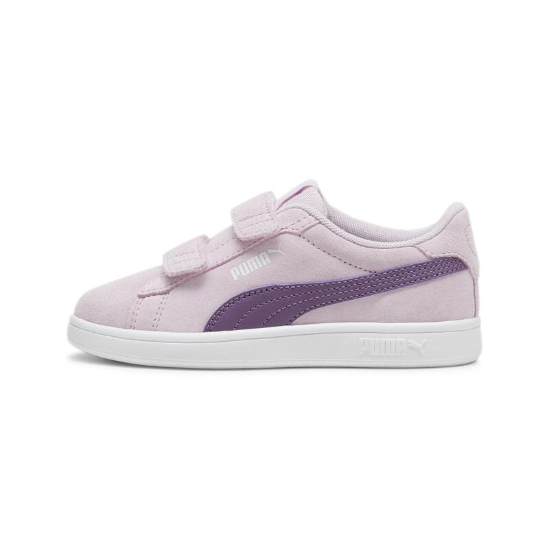 Smash 3.0 Suede Sneakers PUMA Grape Mist Crushed Berry White Purple