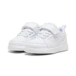 PUMA Rebound v6 Lo sneakers voor peuters PUMA White Cool Light Gray