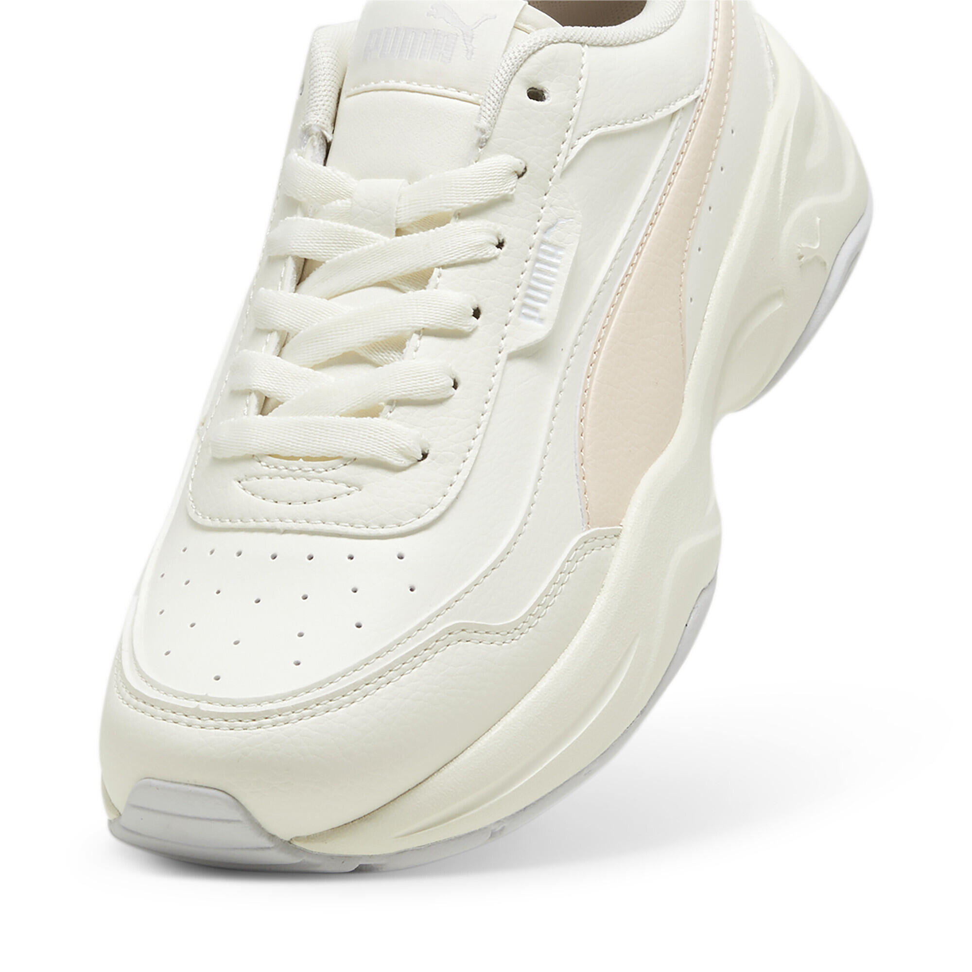 Sneakers Cilia Mode Femme PUMA Warm White Silver Mist Rosebay Gray Pink 6/7