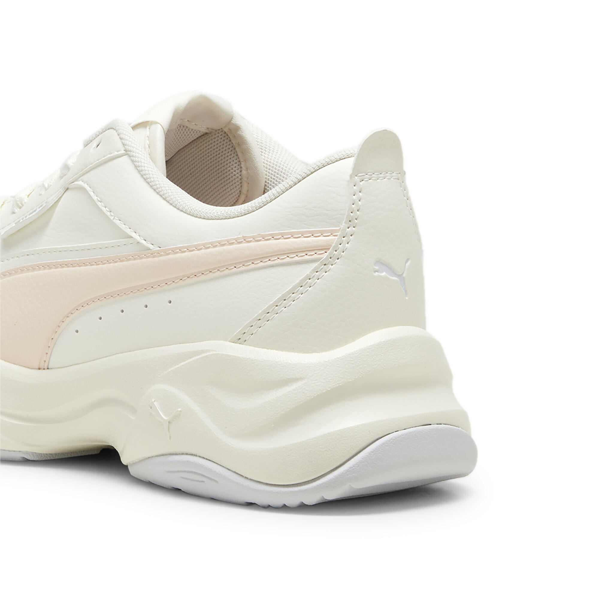 Sneakers Cilia Mode Femme PUMA Warm White Silver Mist Rosebay Gray Pink 2/7