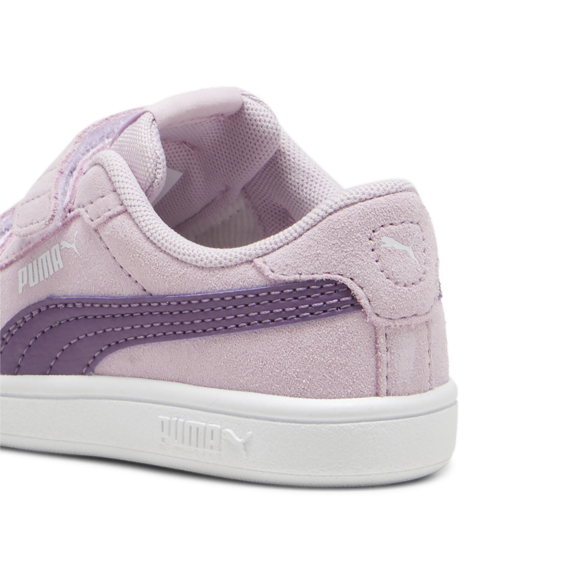 Smash 3.0 Suede Sneakers Kinder PUMA Grape Mist Crushed Berry White Purple 2/7