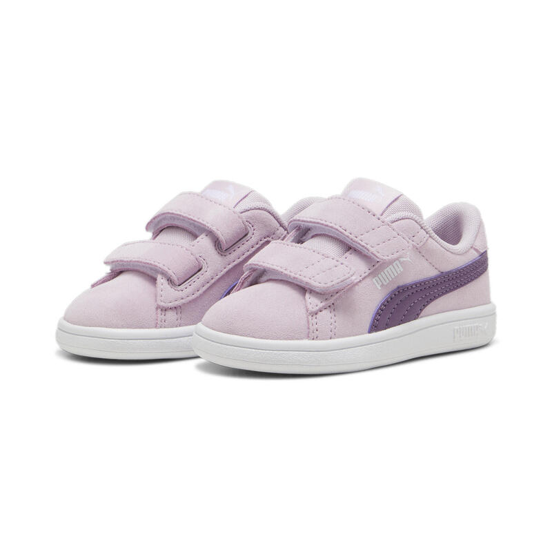 Baskets en suède Smash 3.0 Bébé PUMA Grape Mist Crushed Berry White Purple