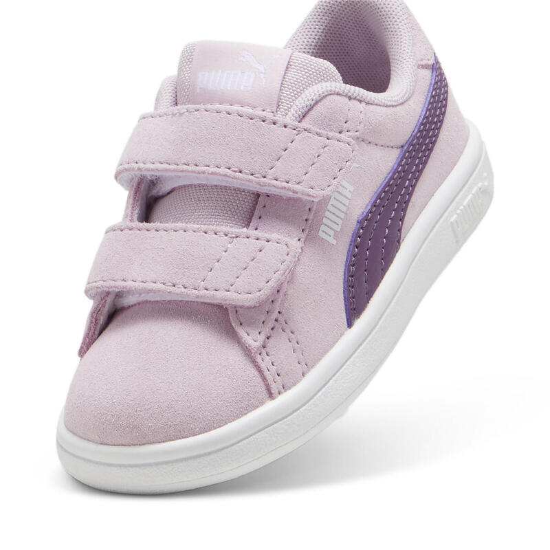 Sneakers Smash 3.0 Suede da bimbi PUMA Grape Mist Crushed Berry White Purple