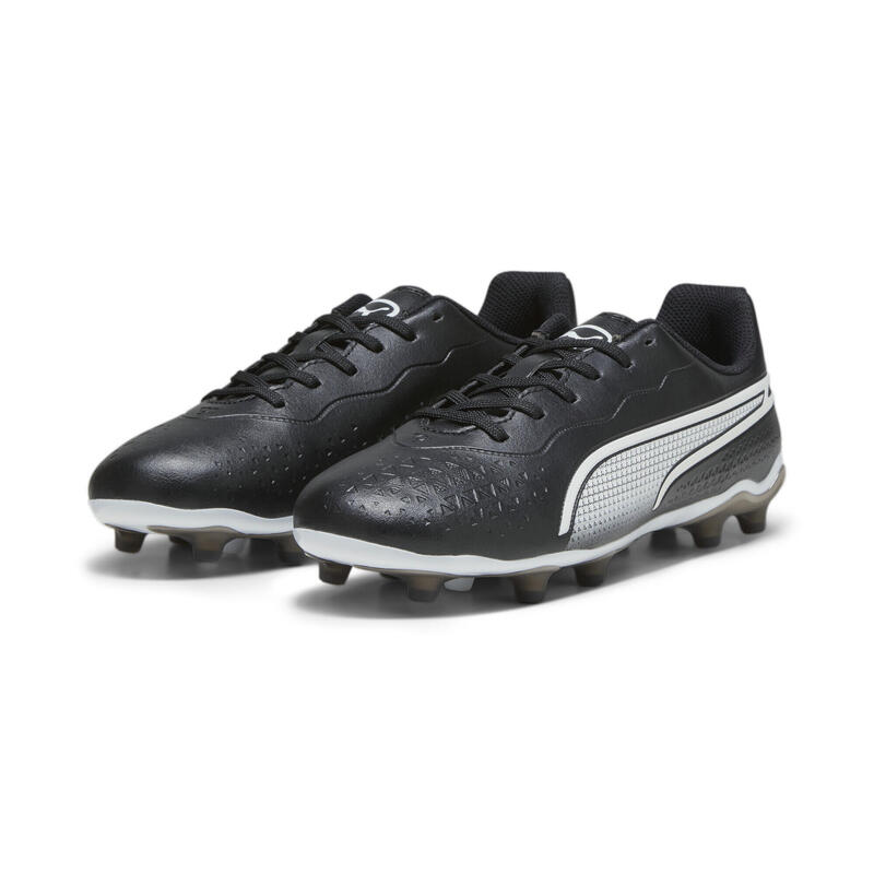 Puma FUTURE MATCH TT - Botas de fútbol multitacos - black/silver/negro 
