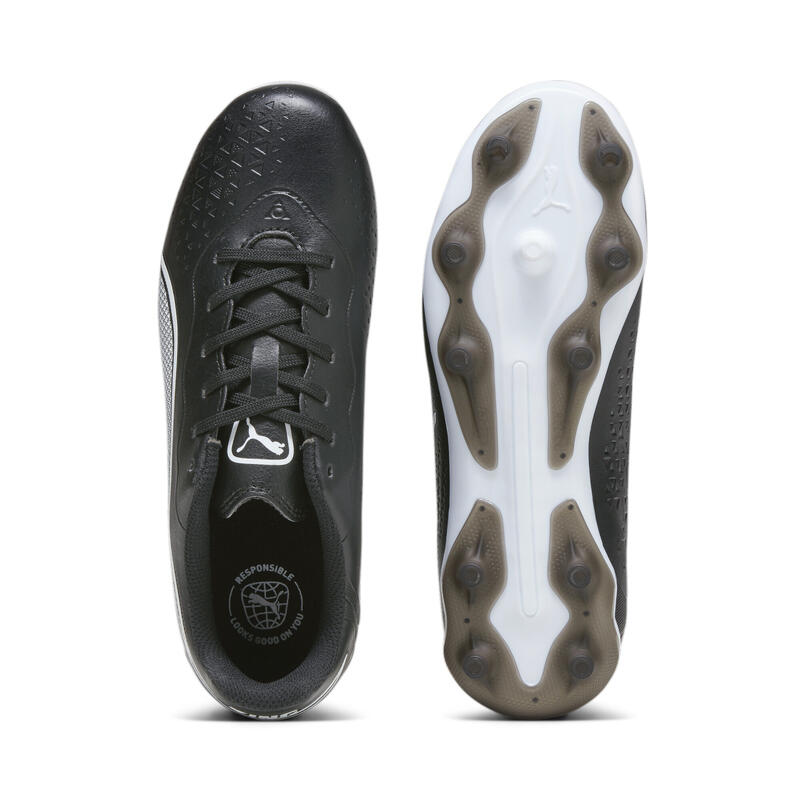 Mládežnické kopačky KING MATCH FG/AG PUMA Black White