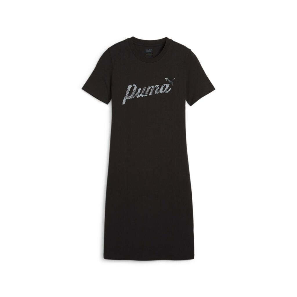 Dress Puma Ess Blossom Graphic Dress, Black, Women