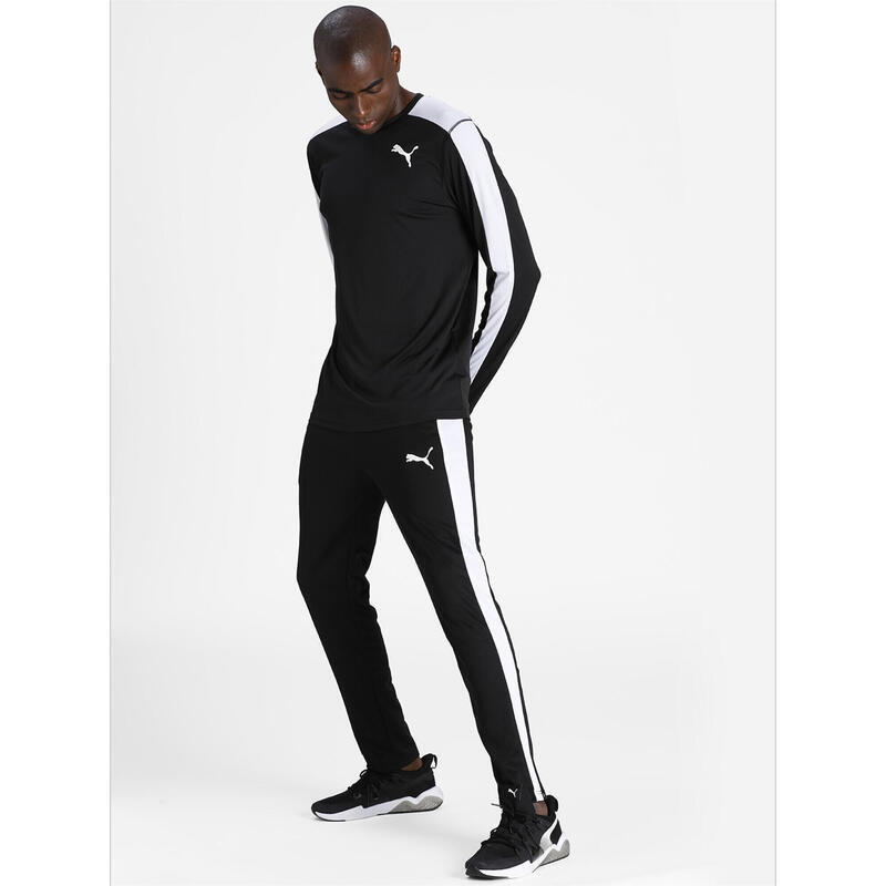 Pantalon de survêtement en maille Active Homme PUMA Black White