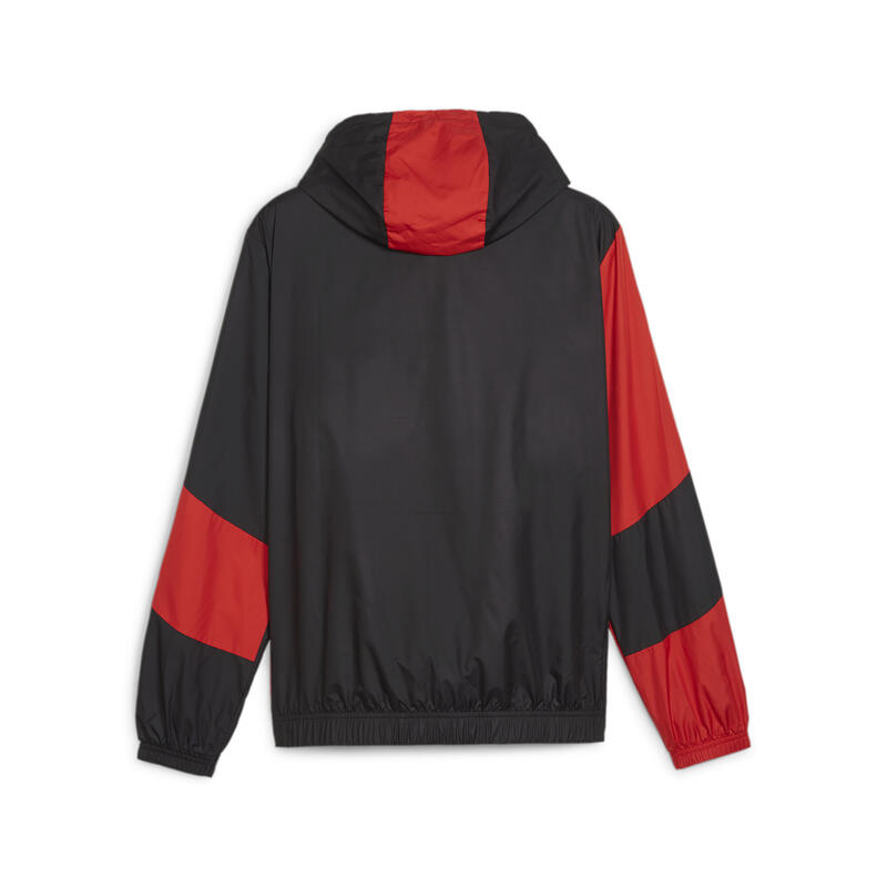 Chaqueta prepartido AC Milan PUMA Black For All Time Red