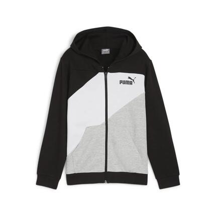 Veste zippée à capuche&nbsp;Colorblock PUMA POWER Enfant et Adolescent PUMA