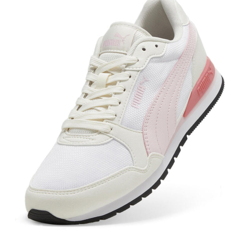 ST Runner v2 Mesh-Sneakers Erwachsene PUMA White Whisp Of Pink Warm Passionfruit