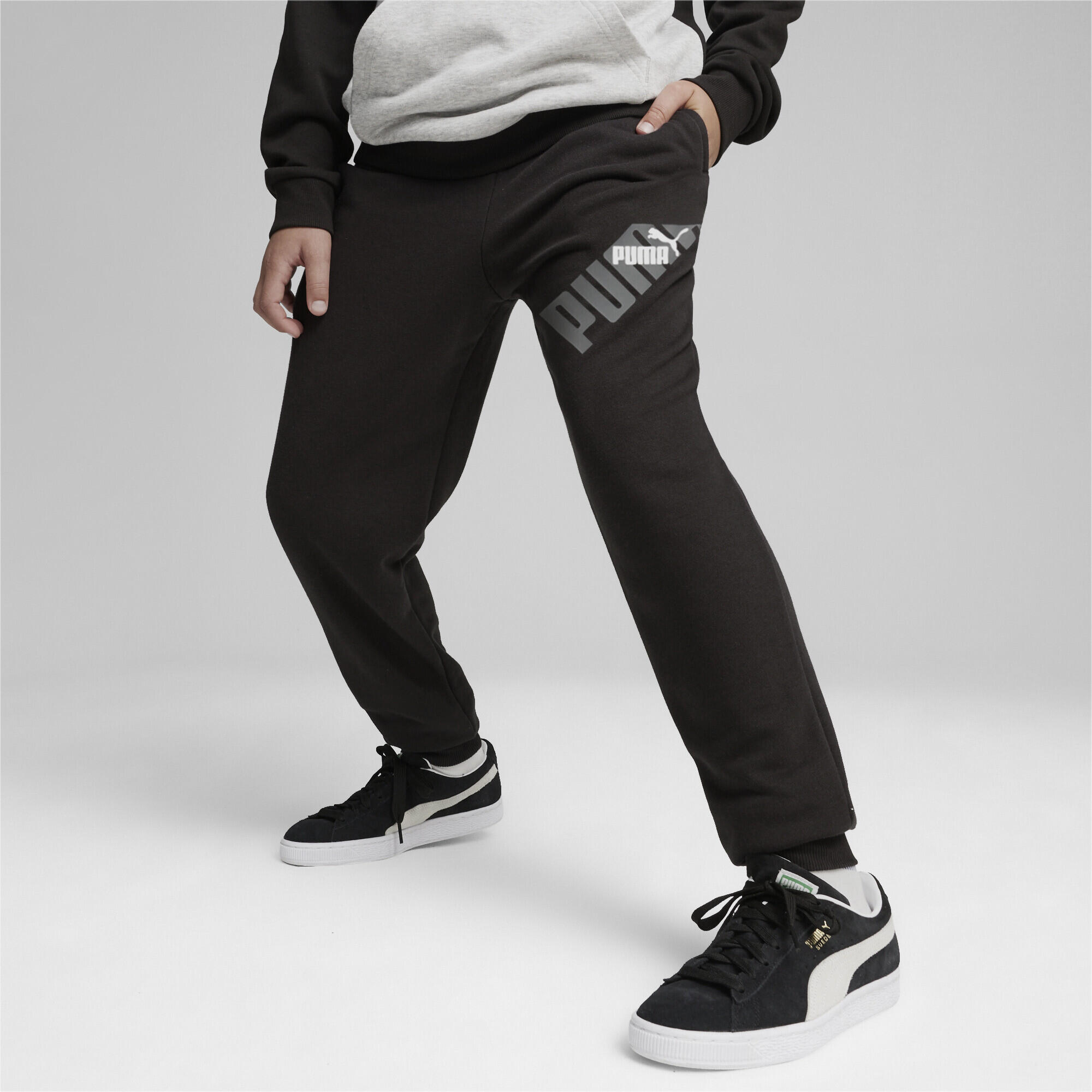 Pantalones de deporte Niños PUMA POWER PUMA Black 2/6