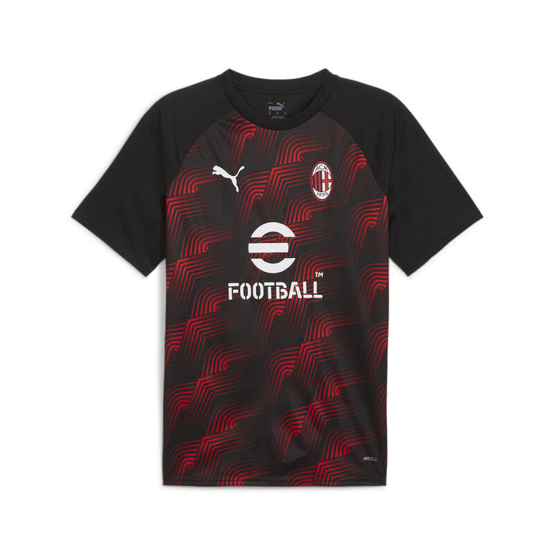 AC Milan Aufwärmtrikot Herren PUMA Black For All Time Red