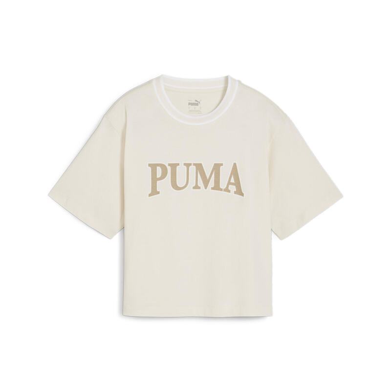 PUMA SQUAD Graphic T-shirt voor dames PUMA Alpine Snow White